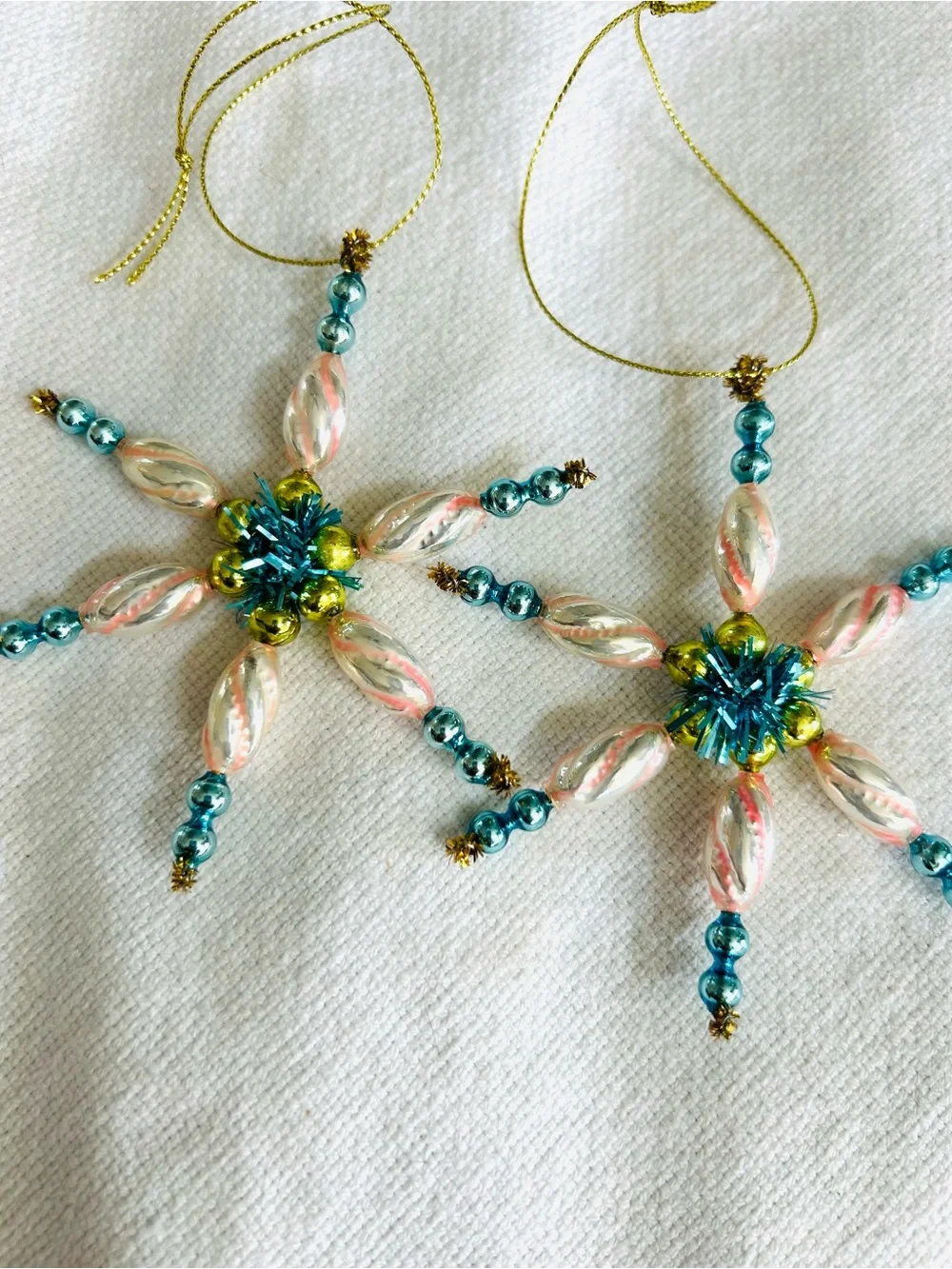 Vintage repurpose handmade one of a kind vintage garland